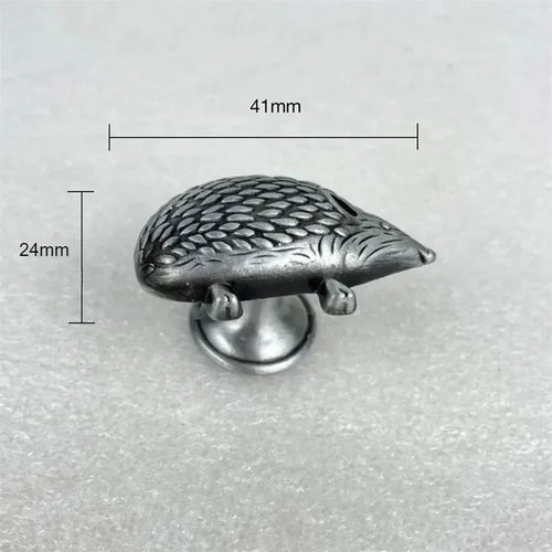 10PC Cute Hedgehog Drawer Knobs Furniture Handle Single Hole Cabinet Door Handle Kitchen Cabinet Wardrobe Handle Oasis Select