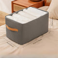 Collapsible Closet Organizer for Clothes, Pants & Drawers Collapsible Storage Organizer Oasis Select grey-medium