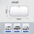 Foldable Car Windshield Sunshade | UV Block & Cooling Cover