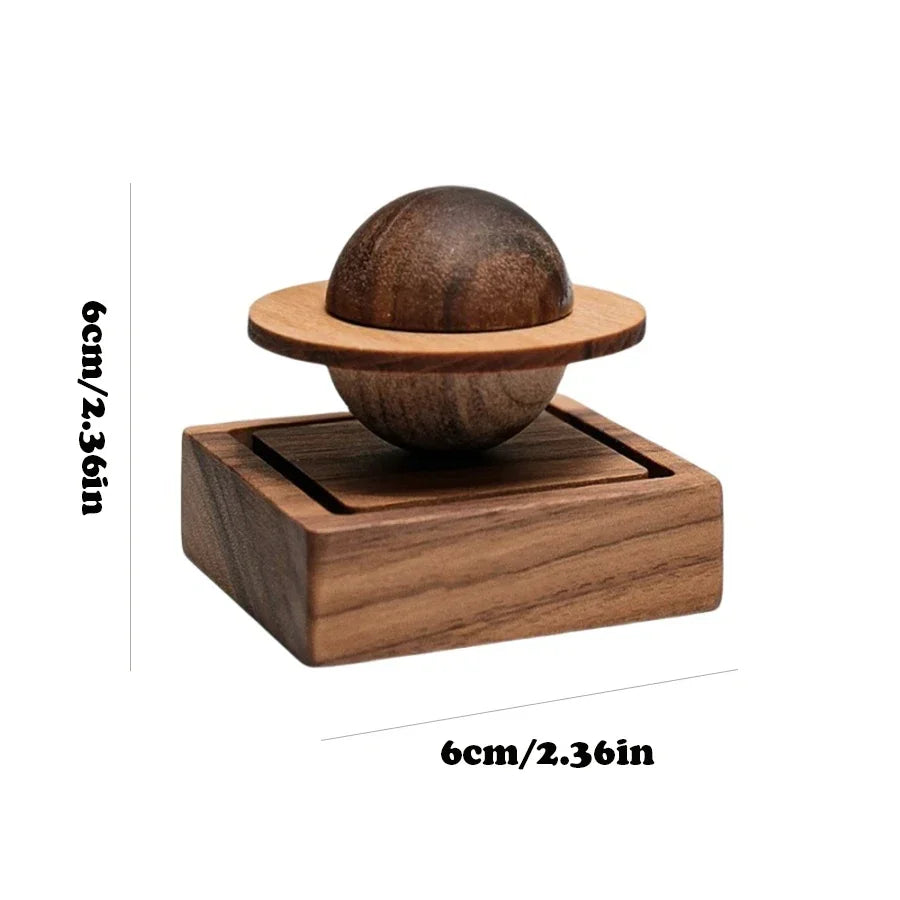 Difuser Wood Scent No Essential Oil Diffuser Jupiter Shape Home Decoration Fresh Air Present To Friend Dorm Room Essentials Oasis Select 1pc