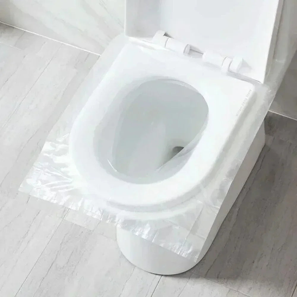 Toilet Seat Cover Toilet Lid for Bathroom Accessories Bowl Disposable Mat Protector Products Household Merchandises Home Garden Oasis Select