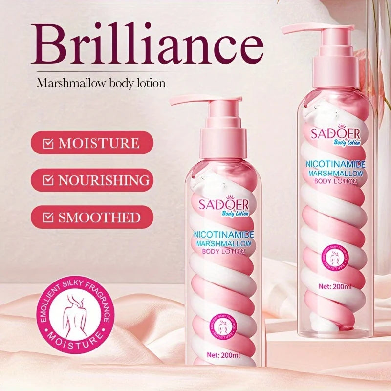 Niacinamide Marshmallow Body Lotion 200ml | Deep Moisturizer Body Lotion Oasis Select