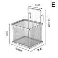 304 Stainless Steel Deep Frying Basket Silver Multi-functional Hangable Colander Oil Filter Mesh Sieve Hotpot Strainer Mesh Oasis Select E