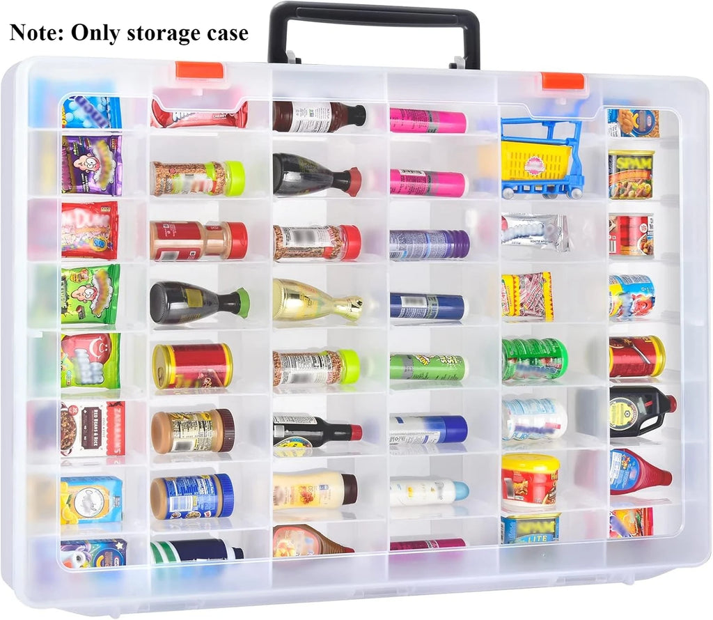 Mini Brands Storage Case – 48 Compartments for Series 1 2 3 4