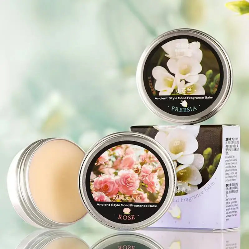 4pcs roses, osmanthus, camellia, freesia fragrance solid Body fragrance spring, suitable for men and women for a long time Oasis Select