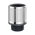 Convenient Sprayer Shut-Off Switch ABS Shut-Off Valve Shower Head Arm Diverter Water Stop Valve Flow Regulator Oasis Select silver-