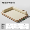 Dog mat suitable for all seasons, medium-sized and large waterproof and tear resistant dog bed, summer removable and washable do Oasis Select off-white XXL