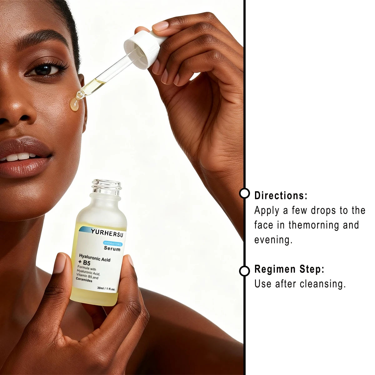 Hyaluronic Acid 2% + B5 Face Serum – Deep Hydration 30ml Face Serum Oasis Select