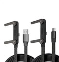 240W Fast Charging Foldable Bracket Data Cable PD Data Wire Foldable Phone Tablet Stand Type-C to Type-C /PD to Type-C Holder Oasis Select 240W C-C and 65W USB
