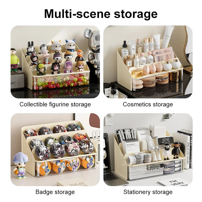 Desk organizer, student stationery drawer, home and office organizer with pen holder, multi-purpose storage box Oasis Select