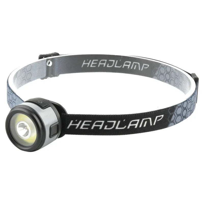 IR Motion Sensor COB LED Headlamp Mini Lightweight Hat Clip Light with Magnet Hook USB Rechargeable Multifunctional Headlight Oasis Select Multifunction Light