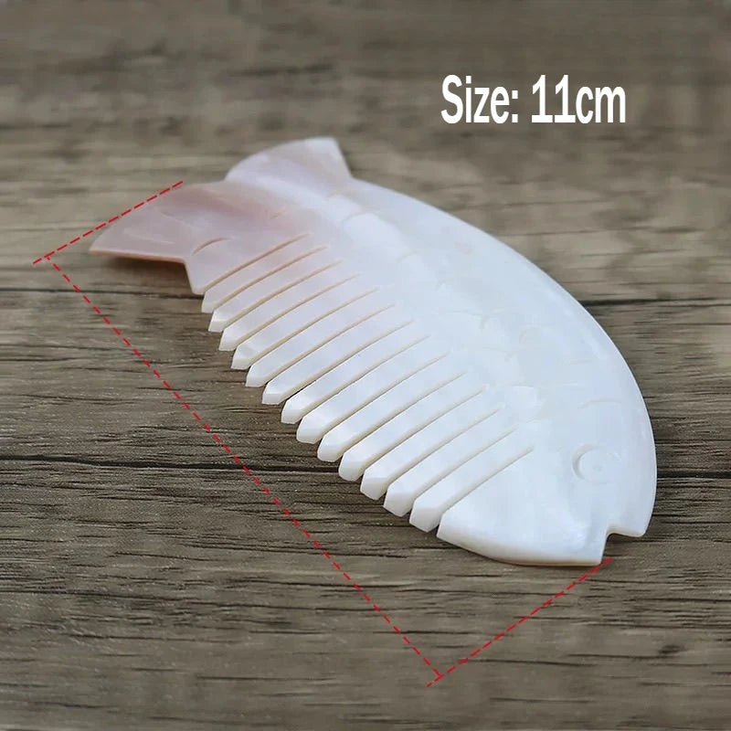 Shell Comb Natural Conch Scraping Plate Crafts Ornaments Pearl Shell Gift ocean decor sea abalone shell Oasis Select