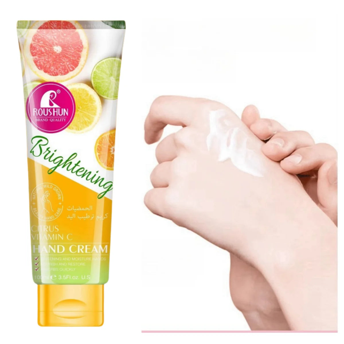 ROUSHUN Vitamin C Hand Cream – Hydrating & Non-Greasy