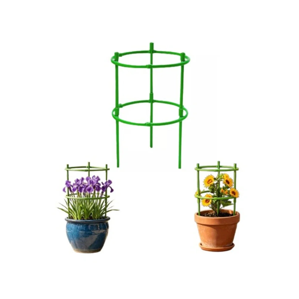 Reusable Modular Plant Support System for Tomato Plants and Vines ABS Garden Trellis Frame for Indoor and Outdoor Use Oasis Select