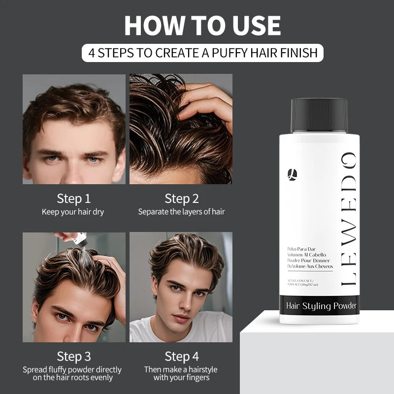 LEWEDO Volumizing Hair Powder – Oil Control & Volume Boost