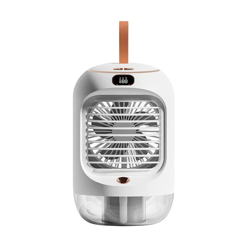 URGGU Mini Desktop Humidifier Fan with Night Light | USB