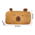Capibala Plush Pencil Case Cute Large Capacity Pencil Case Office Storage Bag Student Stationery School Supplies Pencil Cases Oasis Select B