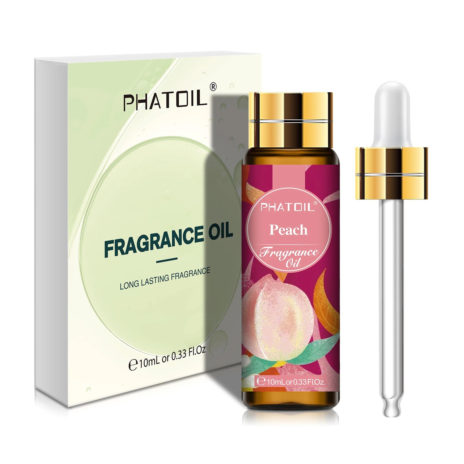 PHATOIL Fruit Fragrance Oils 10ml – Peach, Mango & More