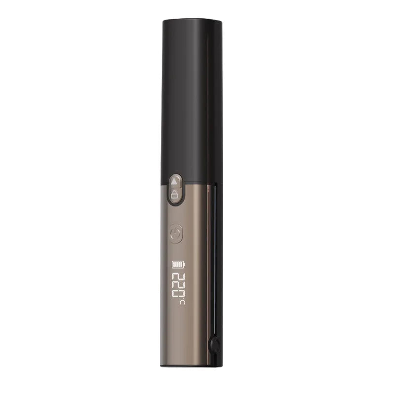 2-in-1 Wireless Hair Straightener & Curler Comb | Portable