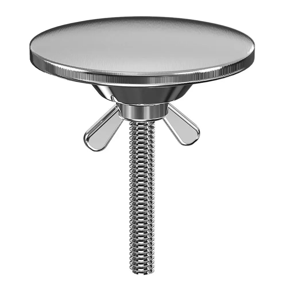 Kitchen Accessories Stainless Steel Metal Water Stopper Drainage Seal Faucet Hole Cover Sink Hole Cover Tap Hole Plug Sink Plug Oasis Select silver