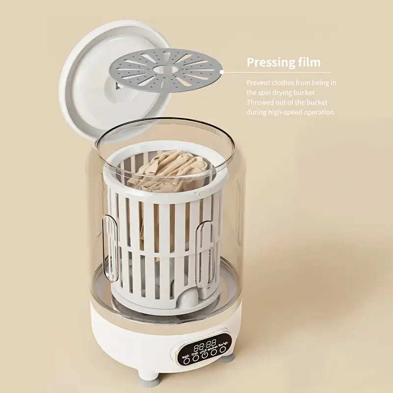 URGGU Portable Mini USB Washing Machine with Spin Dryer