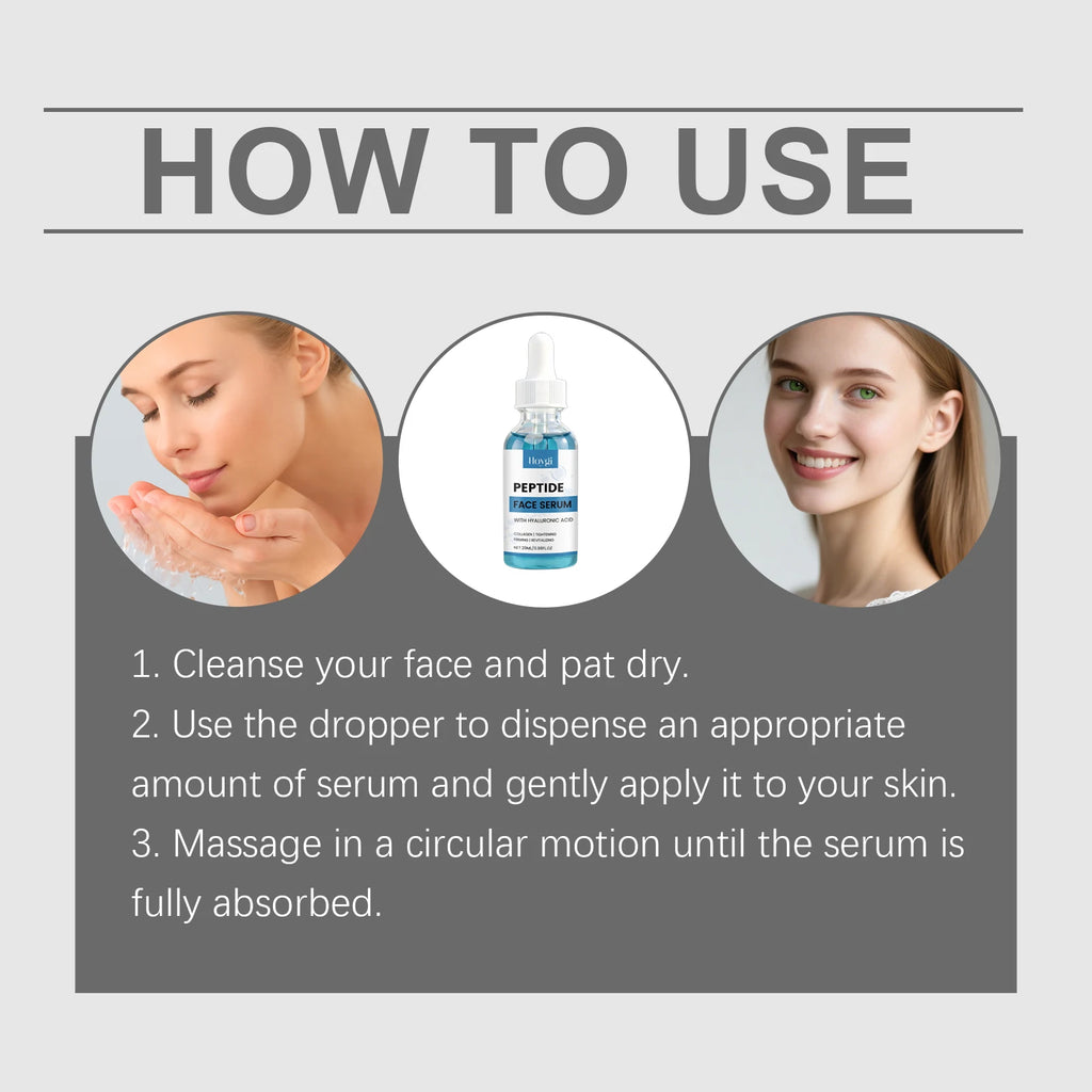 Copper Peptide Hydrating Face Serum – Moisturizing Essence Face Serum Oasis Select