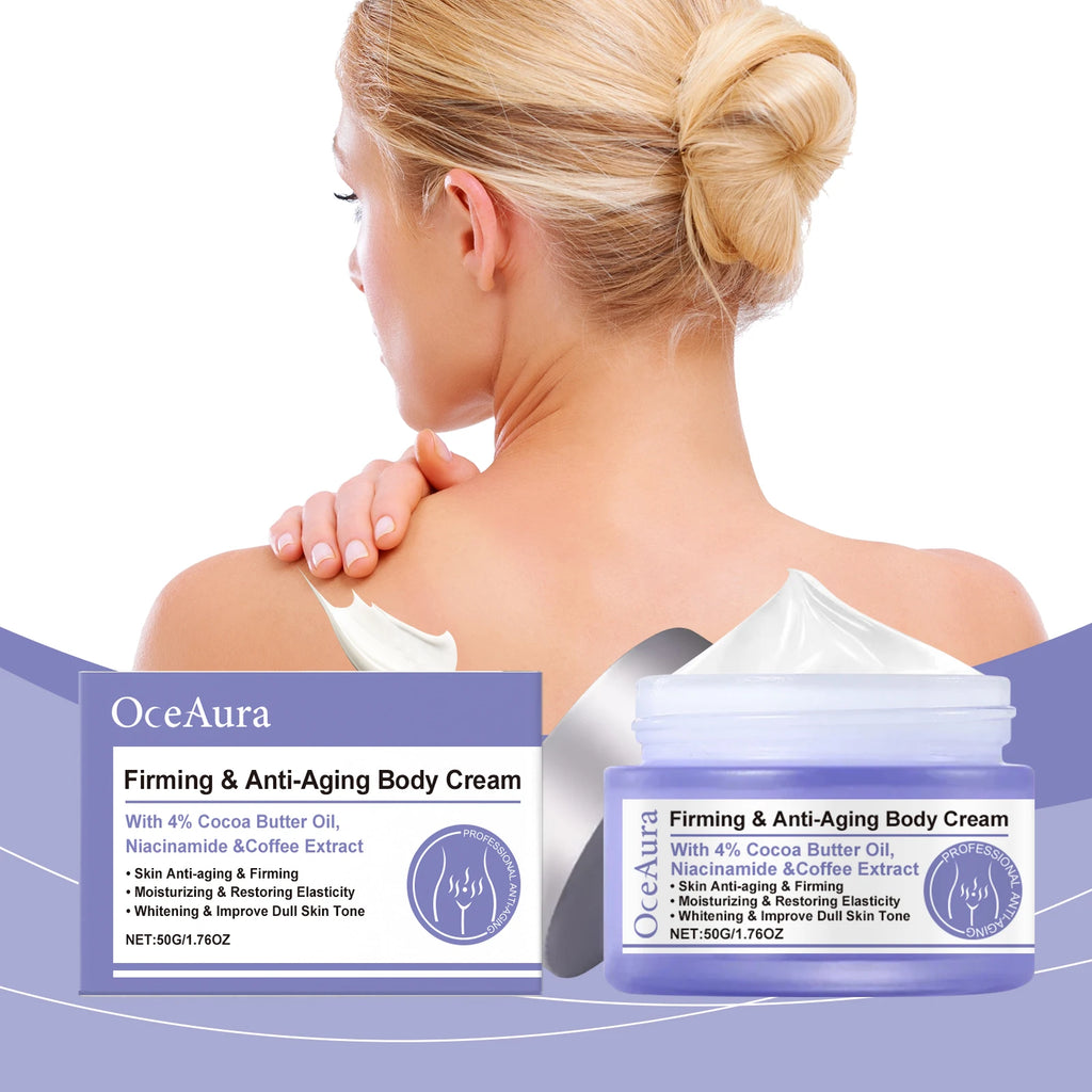 Firming Neck Cream Anti-Aging Smoothing Wrinkles Fine Lines Improves Crepey Skin Moisturizing Hyaluronic Acid Tightening Lotion Oasis Select