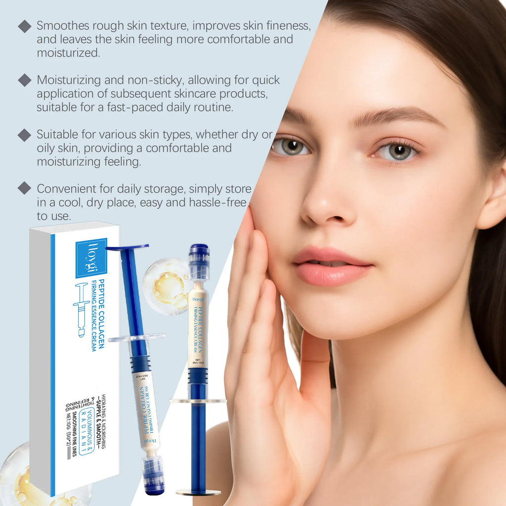 Hoygi Collagen Facial Serum Cream – Lightweight Hydrating Moisturizer Collagen Face Serum Oasis Select