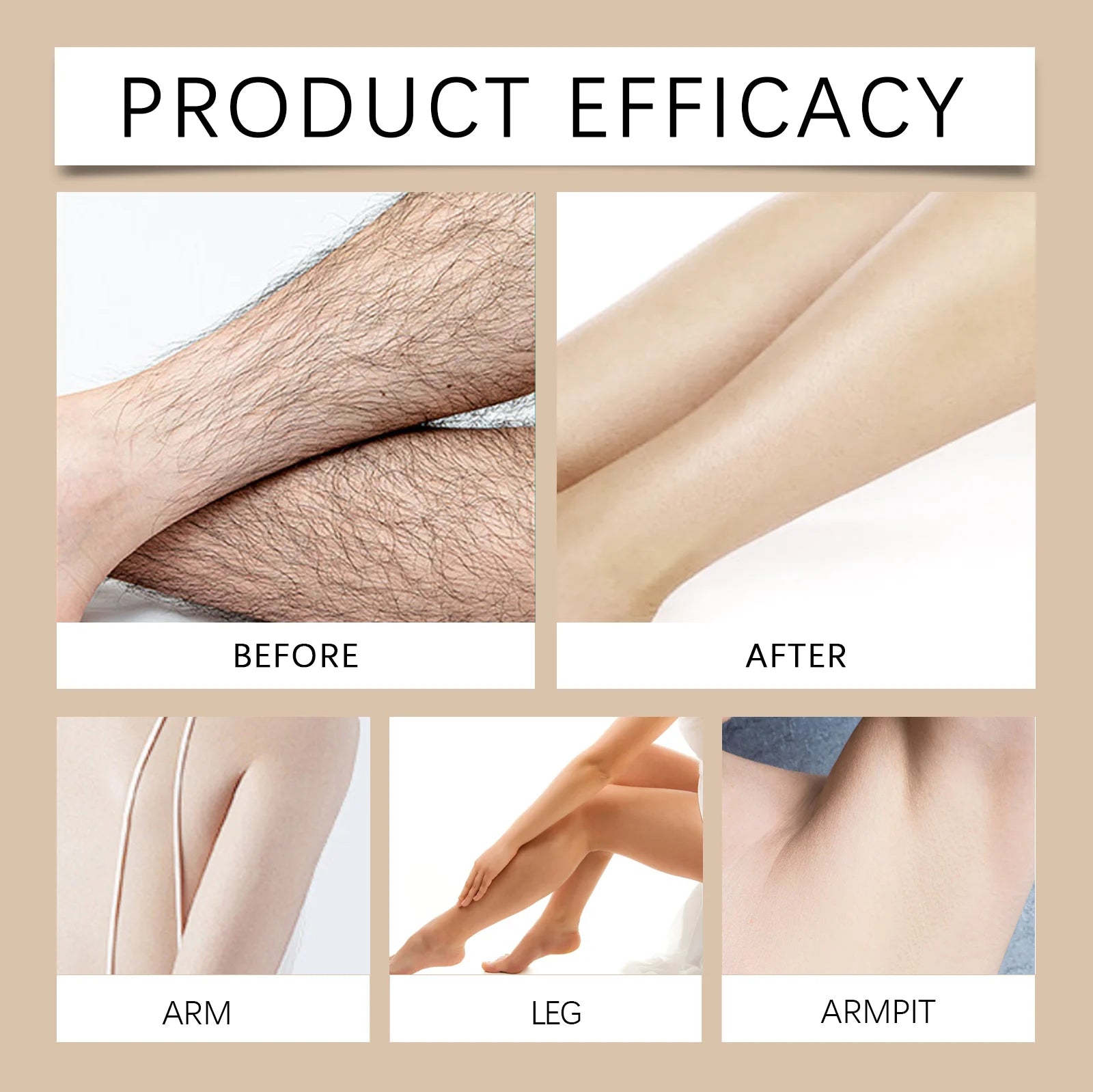 Coconut Oil Hair Removal Cream Face Armpit Leg Arm Beard Fast Hair Remover Painless Nourishing Smooth Skin Hair Growth Inhibitor Oasis Select