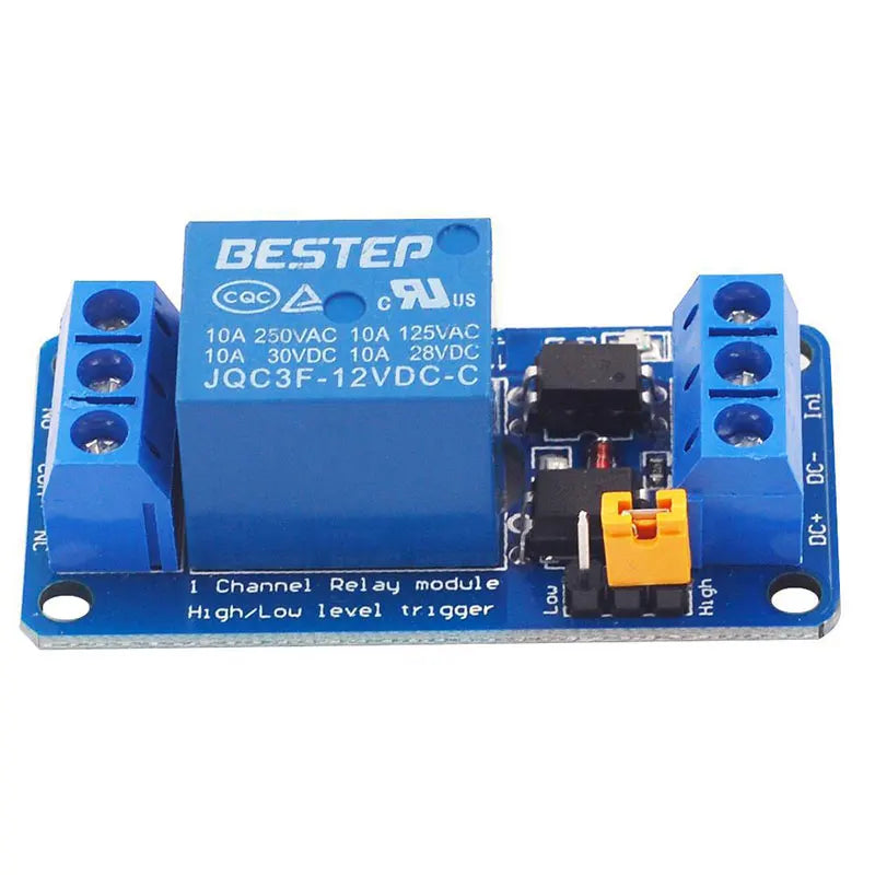 DC 3.3V 5V 12V 24V 1 Channel Relay Module With Optocoupler Shield Board High Low Level Trigger Power Supply Module For Arduino Oasis Select