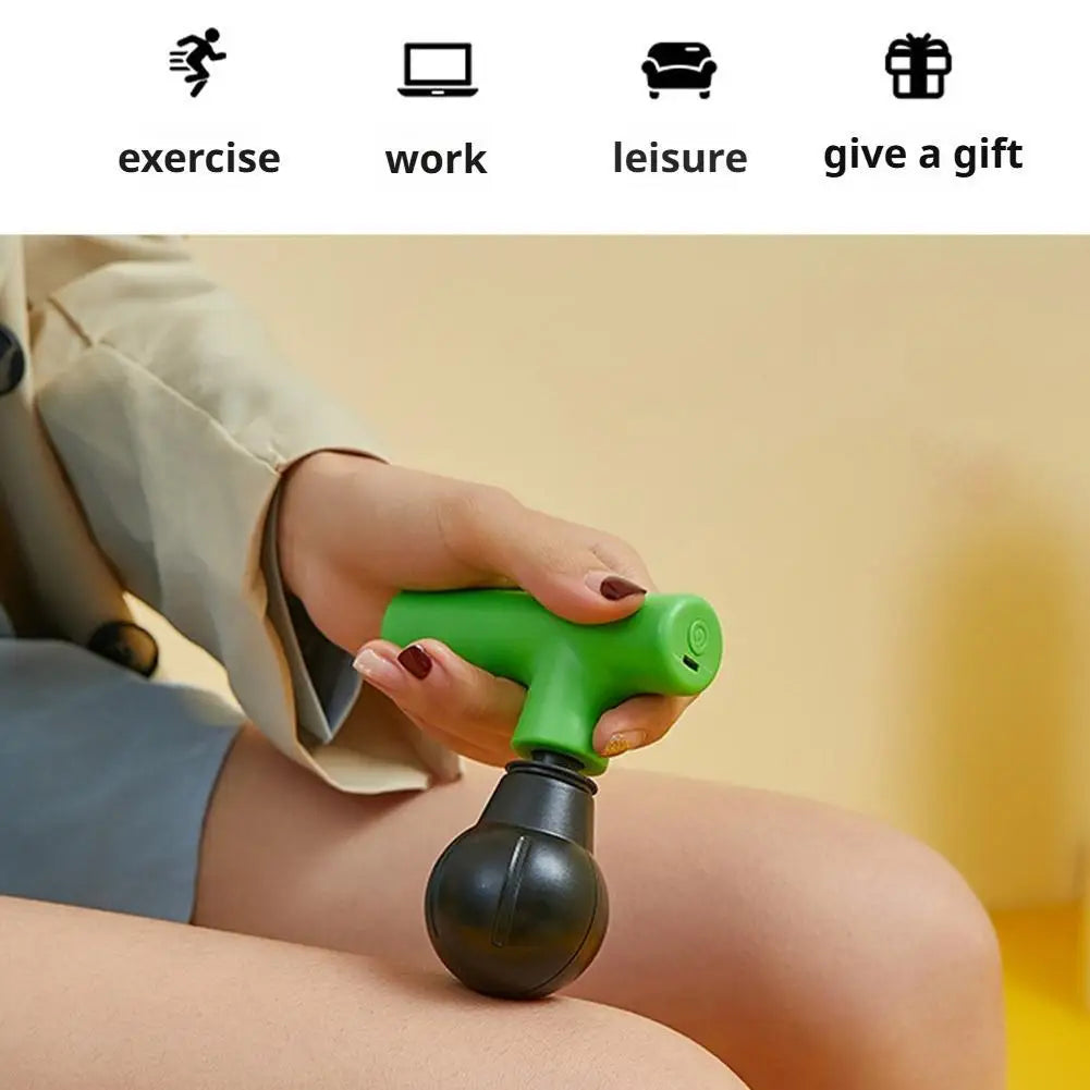 Portable Mini Massage Gun – Deep Tissue Handheld Massager Percussion Massage Gun Oasis Select