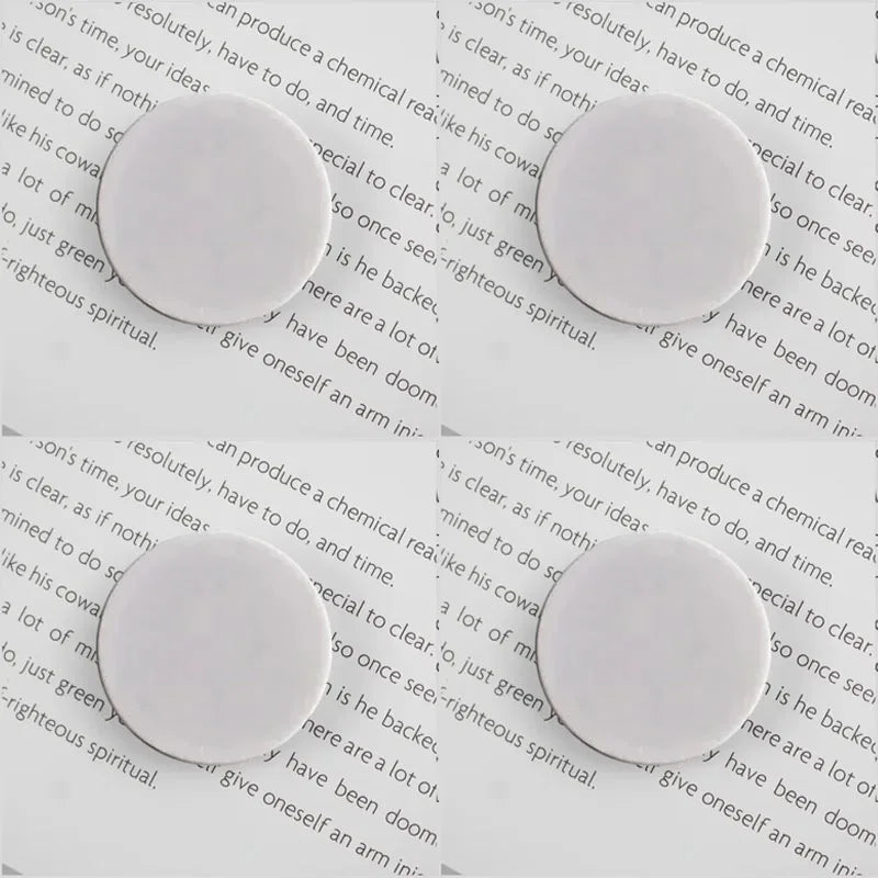 2/4pcs High Quality Phone Talk Grip Stretchable Folding Simple Phone Holder Popular Ins Korean Style Macaron For IPhone Samsung Oasis Select 4pcs white