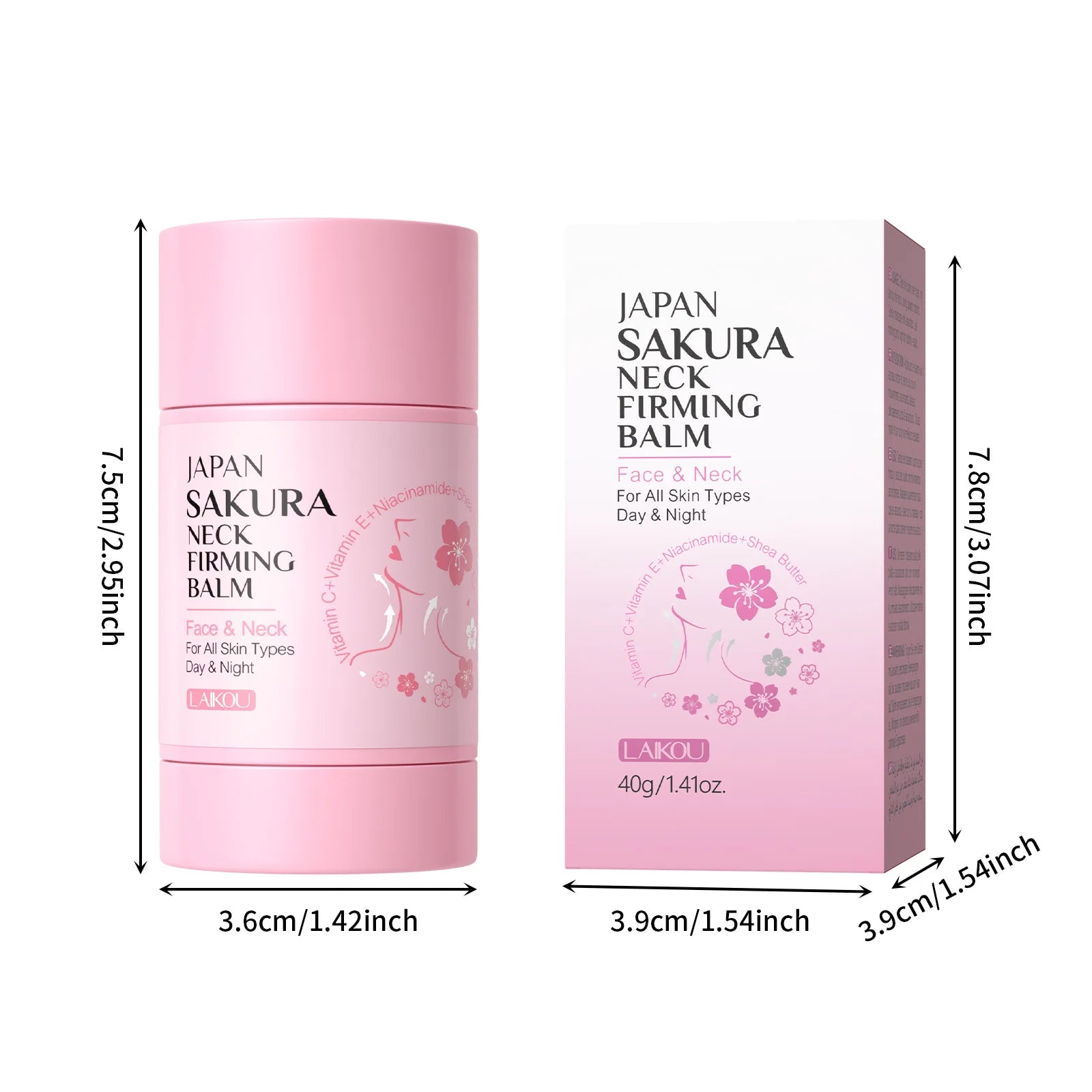 Neck Tightening Stick 40g Firming Lifting for Saggy Skin Wrinkle Reducer Neck Care Roll On Travel Size Daily Anti Aging Skincare Oasis Select