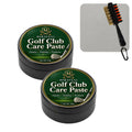 Golf Club Care Paste Kit with Polishing Cloth and Cleaning Brush, Club Head Cleaner Polish forIrons Wedges Putters Accessories! Oasis Select 2 Boxes