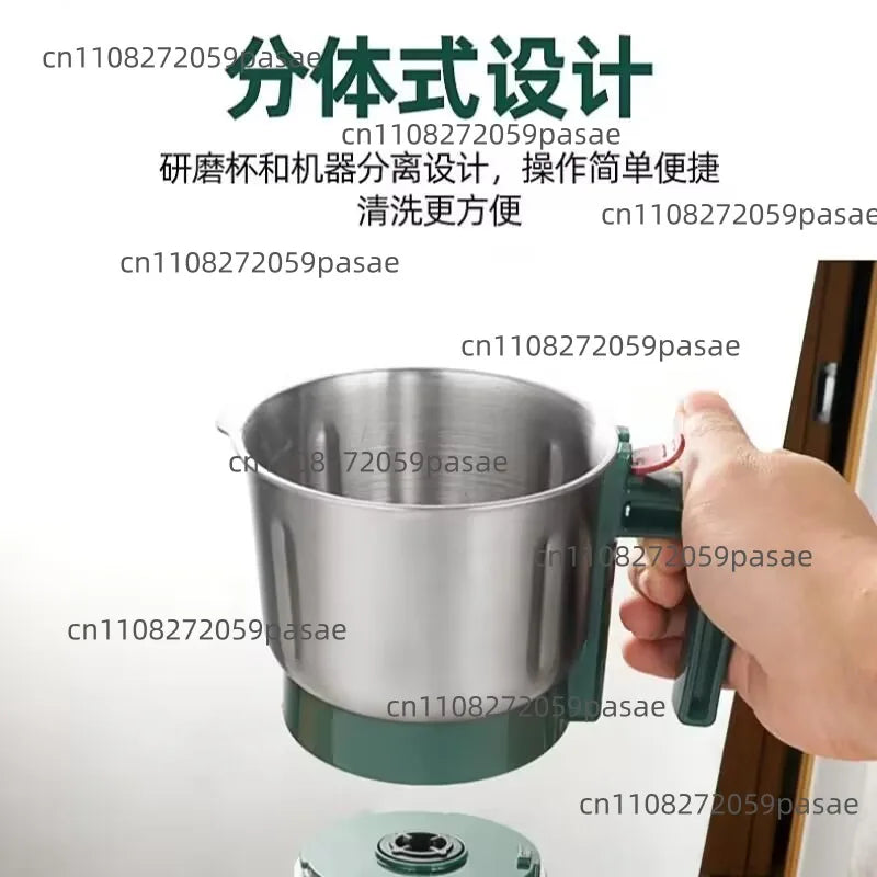 Dry & Wet Stainless Steel Grinder – Multi-Function Pulverizer