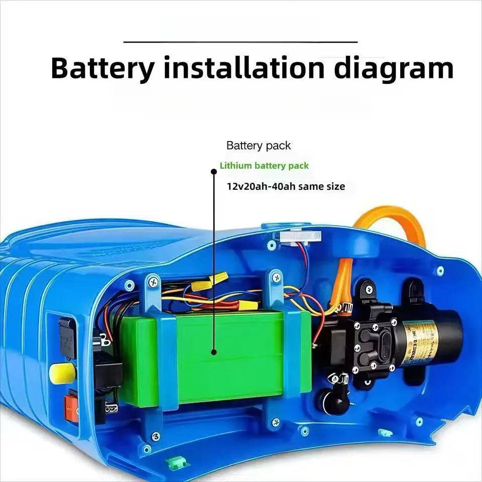12V 50000mAh 18650 Rechargeable Li-ion Battery 3S5P 3S6P 3S7P，with Charger，For Sprayer, Kids Car, Scale, Access Control Oasis Select