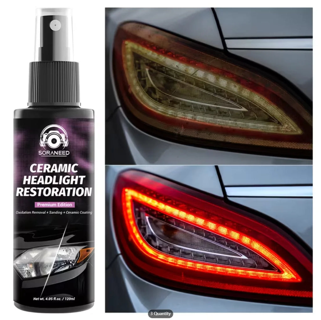 Car Headlight Restoration Spray | Oxidation & Yellowing Removal Headlight Restoration Spray Oasis Select