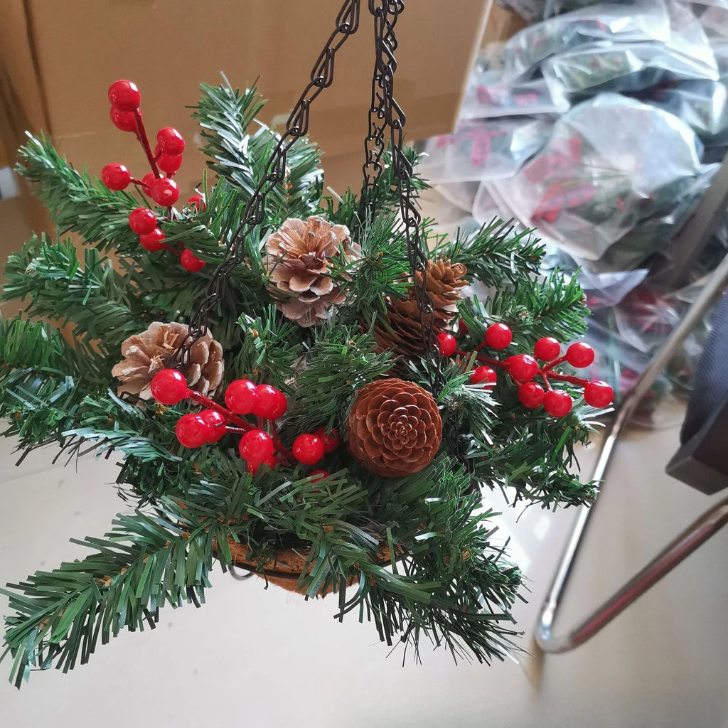 Christmas Wreath Festival Decoration Wreath Artificial Wreath Decoration Porte D’entree Home Decor Oasis Select