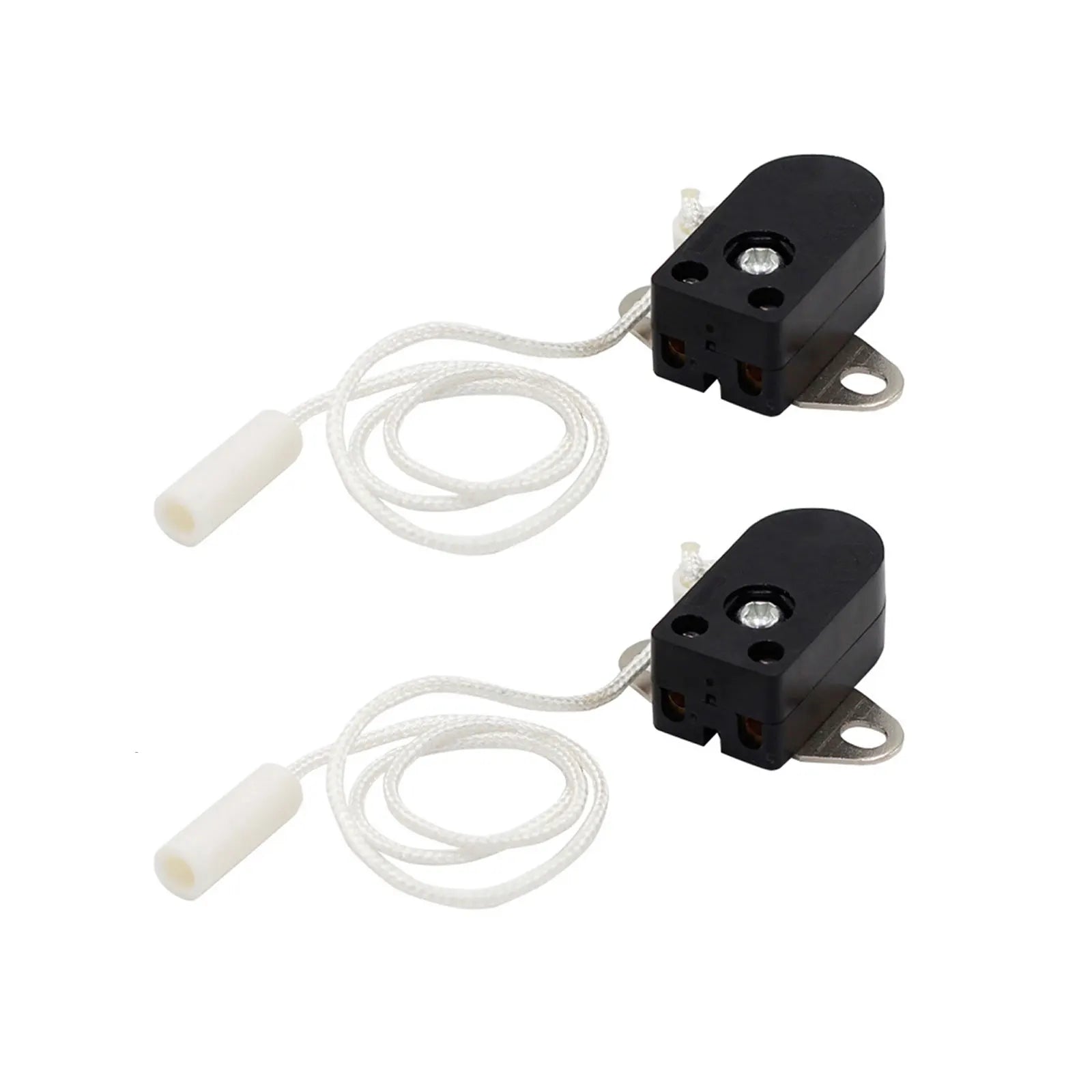 1/2pcs Pull Cord Switch Wall Light Switch With Cord Rotating Pull Cord Switch For Table Lamps Floor-Lamps Ceiling Lamp Switch Oasis Select A-2PCS