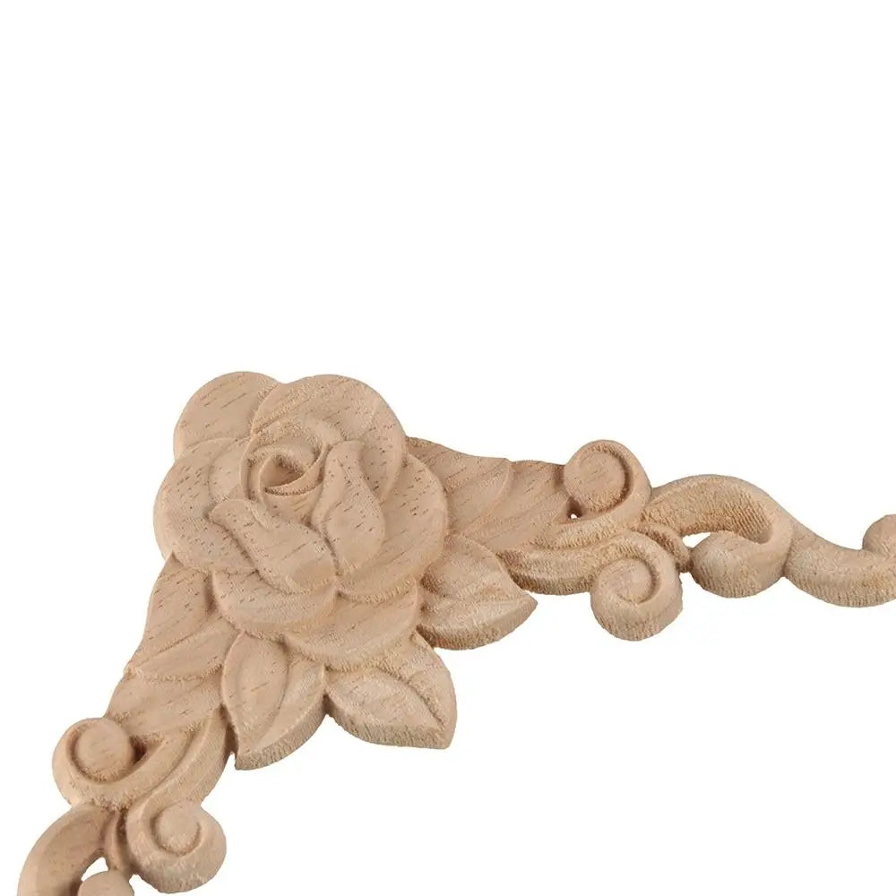 Woodcarving Decal Corner Mouldings Decal Home Decor Wooden Decoration Corner Applique Furniture Applique Wooden Applique Oasis Select