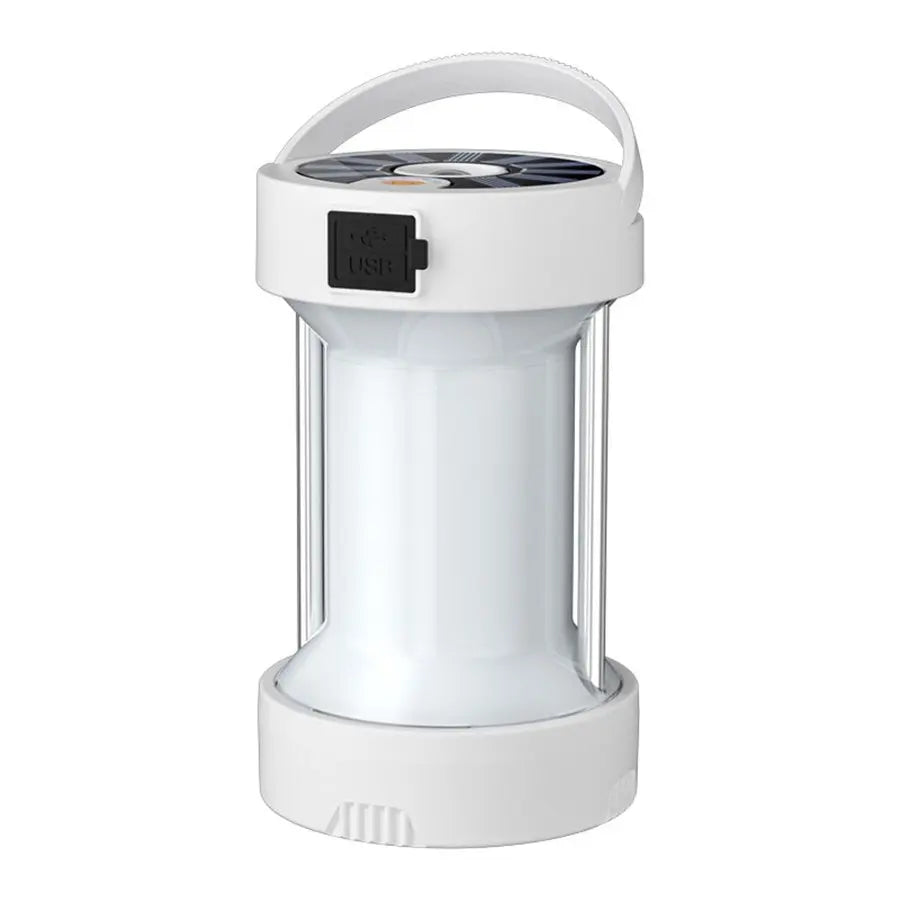 POCKETMAN Solar USB Camping Lantern – Magnetic, Waterproof LED