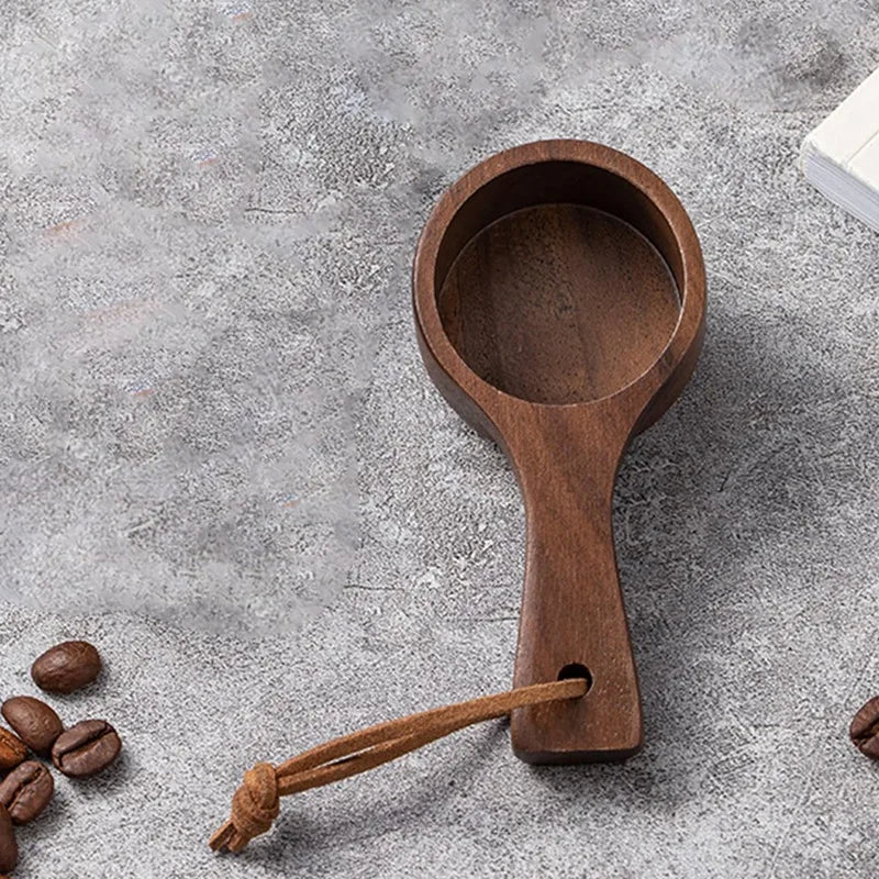 WISH Black Walnutcoffee Spoon-Long-Handled Spoon For Coffee, Tea And Kitchen, Environmentally Friendly Mixed Appliance. Oasis Select