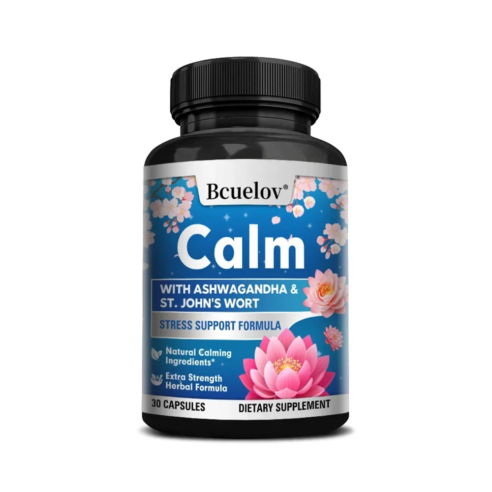 Ashwagandha & Rhodiola Capsules | Focus, Mood & Energy