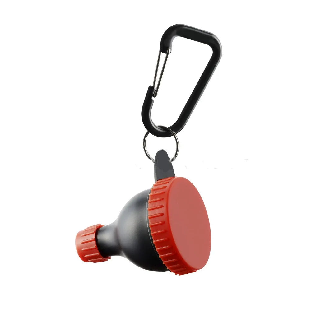 50ml Leak-Proof Protein Powder Bottle with Carabiner & Funnel