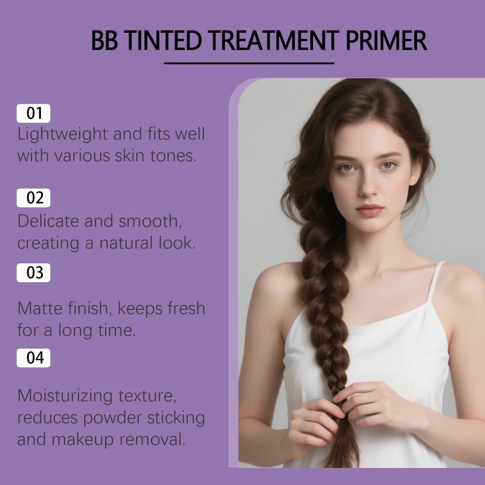 Sunscreen BB Cream Kit – UV Protection, Oil Control & Coverage BB Cream Foundation Oasis Select