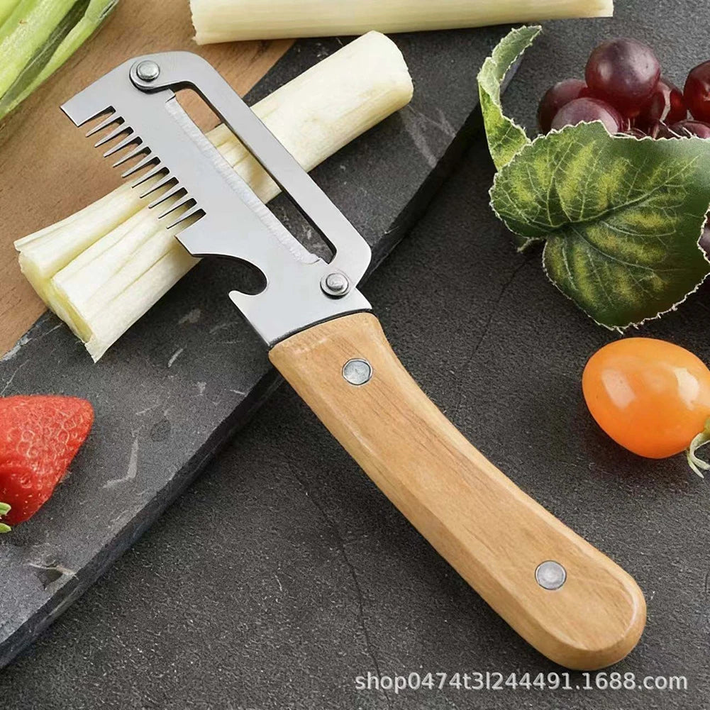 3-in-1 Vegetable Peeler, Grater & Bottle Opener | Kitchen Tool