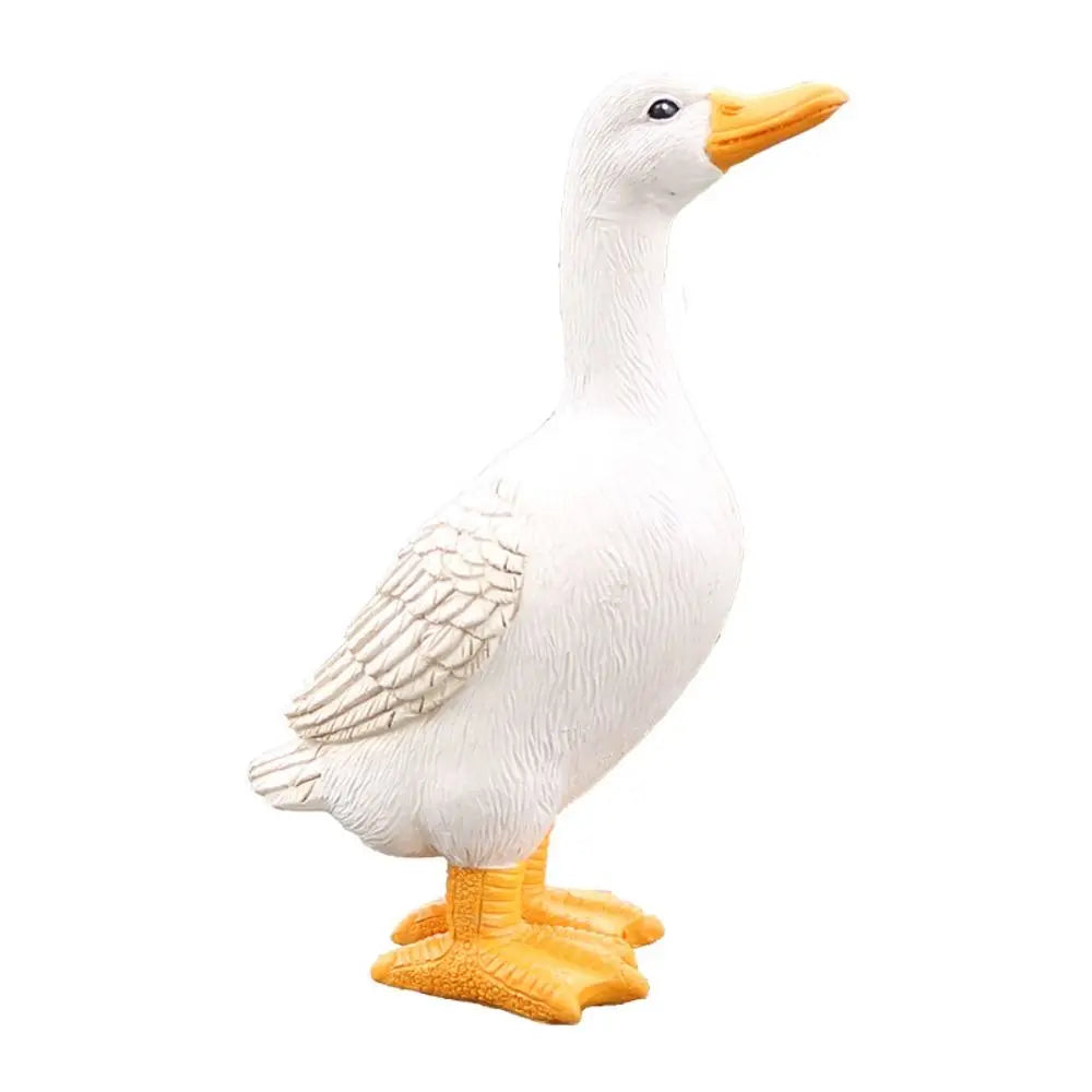 Pond Decorative Resin Duck Figurines Miniature Cute Garden Statues Simulated Exquisite Yard Ornament Outdoor Statue Oasis Select
