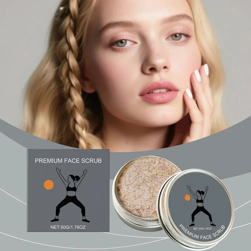 6-in-1 Daily Glow & Moisturize Day Balm, Night Balm & Face Scrub Reduces Acne & Redness, Moisturizing & Repairing Skin Care 50g Oasis Select