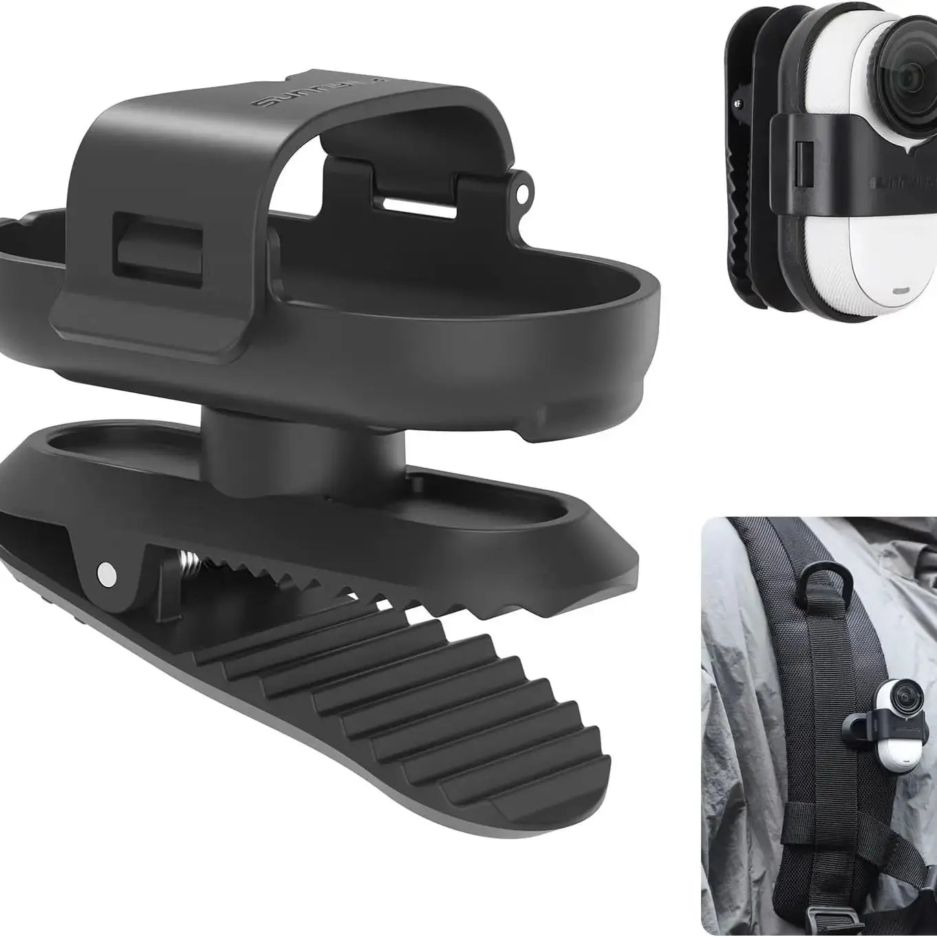 Sunnylife 360° Backpack Clip Mount for Insta360 GO 3S & GO 3