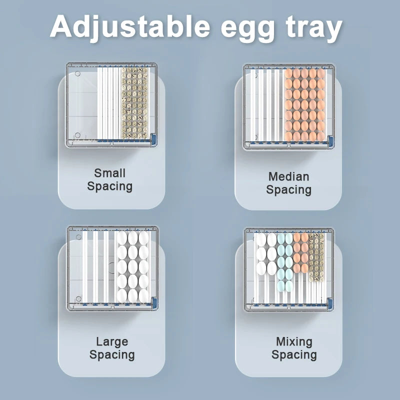 128 Eggs Fully Automatic Incubator With Drawer Type Mini Poultry With Automatic Waterbed Replenishment And Temperature Control Oasis Select